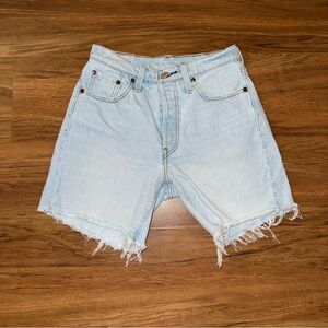 Levi's Light Blue Denim Women's Shorts